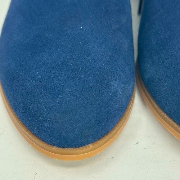 Jack Rogers Midnight Blue Gemma Embroidered Booties - Picture 5 of 9